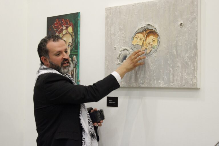 Exposición Abrazarte Palestina
