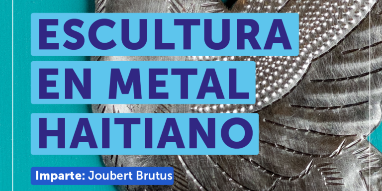 Taller de escultura en metal haitiano